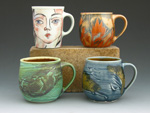 4 Various Mugs